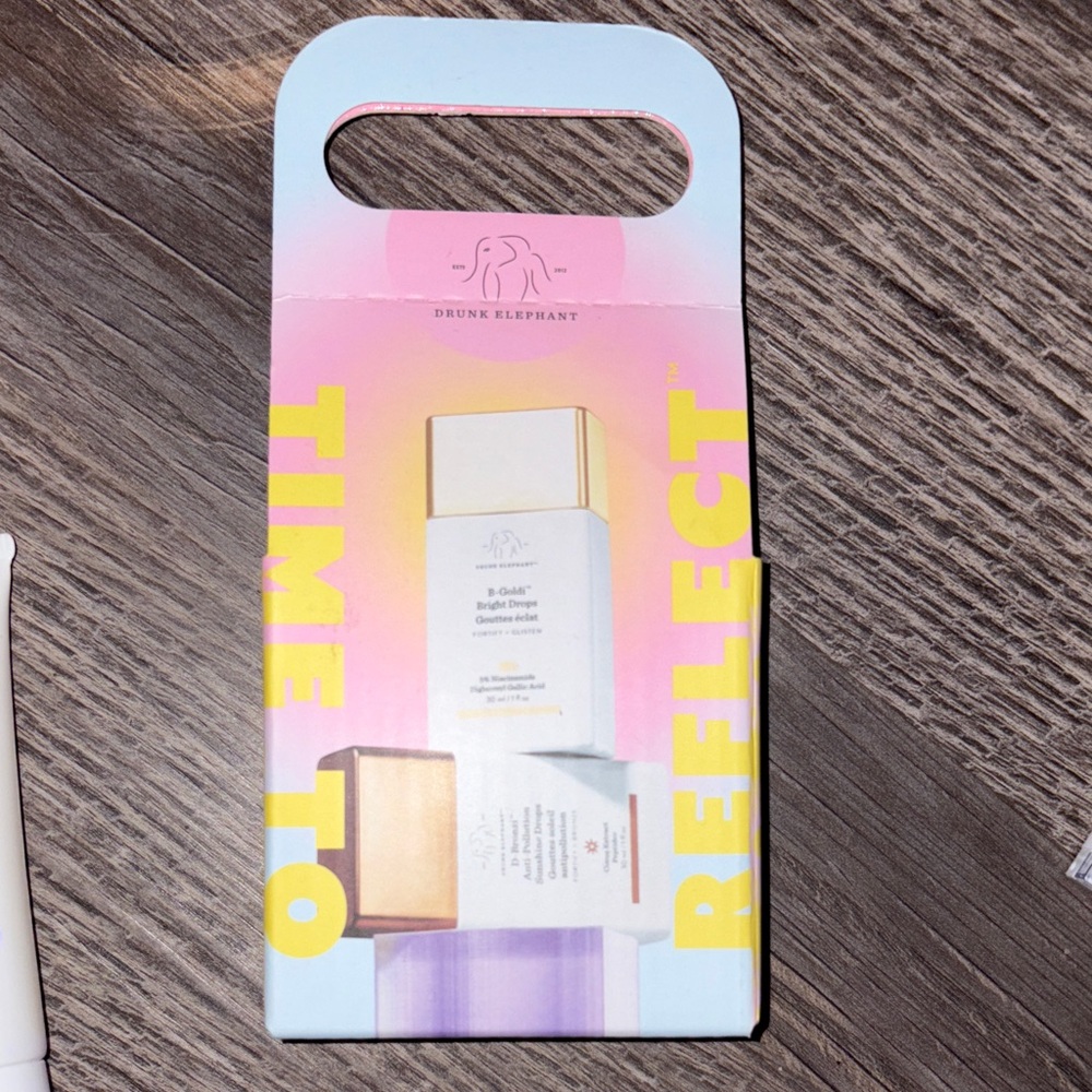 Drunk Elephant Brand New Sealed Set. Includes B-Goldi BrightDrops and more